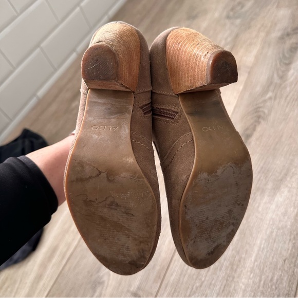 Suede Booties - Picture 5 of 8